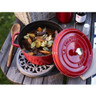 Staub - 8.4L (8.75 QT) Cast Iron Cherry Cocotte - 1033390