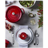 Staub - 6.75L (7 QT) Cast Iron Cherry Cocotte - 1033400