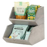 Cal Mil - 12" Aspen Base Angled Wood Box - 2376214110