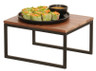 Cal Mil - 10" x 6" Black Metal Open Frame Riser - 23801101213