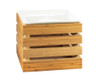 Cal Mil - 12" x 10" Bamboo Square Crate Riser - 33321060