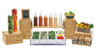 Cal Mil - 9" x 7" Madera Square Crate Riser - 3628799