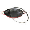 Staub - 14.5" Cherry Wok w/ Rack - 1033431