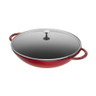 Staub - 14.5" Cherry Wok w/ Rack - 1033431