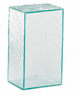 Cal Mil - 13" x 6" Glacier Faux Glass Rectangular Riser - 4321343