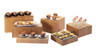 Cal Mil - 12" x 3" Bamboo Square Riser - 432360