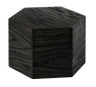 Cal Mil - 12" x 8" Cinderwood Hexagon Riser - 435887