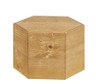 Cal Mil - 12" x 8" Madera Hexagon Riser - 435899