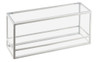 Cal Mil - 15" x 7" Monterey White Rectangle Presentation Case / Riser - 2207815