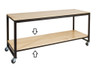 Cal Mil - 72" Blonde Bottom Shelf For Merchandising Table - 2234072S71