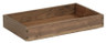 Cal Mil - 20" x 3" Sydney Walnut Medium Tray - 231061220378