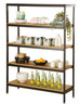 Cal Mil - 48" Madera 4 Tier Merchandiser Rack - 234144899
