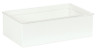 Cal Mil - 20" Classic White Ice Housing W/ Clear Pan - 237121215