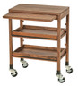 Cal Mil - 27" Sydney Walnut Serving Cart- 2407278