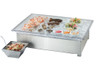 Cal Mil - 28.5" Ice Housing W/ Ice Pan, Drainage Hose & LED Light - 303355