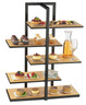 Cal Mil - 28.5" Bamboo 5 Tier Shelf Display - 330360