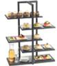 Cal Mil - 28.5" Midnight 5 Tier Shelf Display - 330396