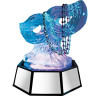 Cal Mil - 24" Rotating Ice Carving Mirror Pedestal W/ Drainage Hose & 110V LED Feature - IP501110