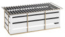 Cal Mil - 19.75" Empire White Chafer Alternative - 2208315