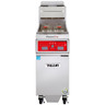 Vulcan - VK Series 90 lb PowerFry5 Liquid Propane Floor Fryer w/ Computer Controls & KleenScreen Filtration - 1VK85CF