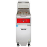 Vulcan - TR Series 70 lb PowerFry3 Liquid Propane Floor Fryer w/ Digital Controls & KleenScreen Filtration - 1TR65DF