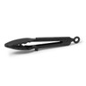 Ricardo - 9" Black Silicone Tongs