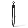Ricardo - 12" Black Silicone Tongs