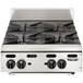 Vulcan - VHP Series 24" Liquid Propane Hot Plate w/ 4 Burners - VHP424