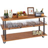 Sierra 3-Shelf U-Build Service Cart