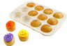 Trudeau - Confetti 12 Cup Silicone Muffin Pan