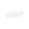 Elite Global Solutions - Merced 10" x 6.75" White Oval Plate (12 Per Case) - B106OV-W