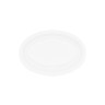Elite Global Solutions - Merced 10" x 6.75" White Oval Plate (12 Per Case) - B106OV-W