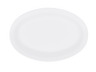Elite Global Solutions - Merced 10" x 6.75" White Oval Plate (12 Per Case) - B106OV-W