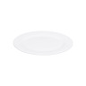 Elite Global Solutions - Merced 11.75" White Round Rim Plate (6 Per Case) - D1175PL-W