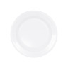 Elite Global Solutions - Merced 11.75" White Round Rim Plate (6 Per Case) - D1175PL-W