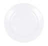 Elite Global Solutions - Merced 11.75" White Round Rim Plate (6 Per Case) - D1175PL-W