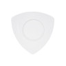 Elite Global Solutions - Merced 10.25" White Triangle Plate (6 Per Case) - D11TW