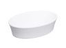 Eite Global Solutions - Merced 5.75" x 4" White Oval Baker (6 Per Case) - D54OV-W