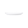 Elite Global Solutions - Simplicity 13.25" x 9.6" White Oval Platters (12 Per Case) - B913OV-W