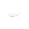 Elite Global Solutions - Simplicity 10" x 7" White Oval Plate (6 Per Case) - D710OV-W