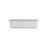 Elite Global Solutions - Modern American 12.6" x 10.5" Half Size Food Pan (3 Per Case) - B12125-W