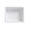 Elite Global Solutions - Modern American 12.6" x 10.5" Half Size Food Pan (3 Per Case) - B12125-W