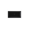 Elite Global Solutions - Stratus 9.3" x 4.75" Black Rectangular Platter (6 Per Case) - DMP94-B