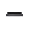 Elite Global Solutions - Stratus 13.5" x 8.5" Black Rectangular Platter (6 Per Case) - M135RC-B