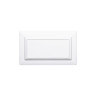 Elite Global Solutions - Stratus 13.5" x 8.5" White Rectangular Platter (6 Per Case) - M135RC-NW