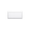 Elite Global Solutions - Stratus 14" x 7" White Rectangular Serving Platter (4 Per Case) - M147-W