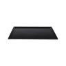 Elite Global Solutions - Stratus 18" x 13" Black Rectangular Platter (6 Per Case) - M18513-B