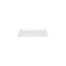 Elite Global Solutions - Stratus 13.75" x 9" White Rectangular Serving Platter (6 Per Case) - M914RC-NW
