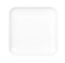 Elite Global Solutions - Classic Platters 13.25" White Square Platter W/ Matte Finish Outside (4 Per Case) - M1325SQ-NW
