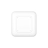 Elite Global Solutions - Classic Platters 13.25" White Square Platter W/ Matte Finish Outside (4 Per Case) - M1325SQ-NW